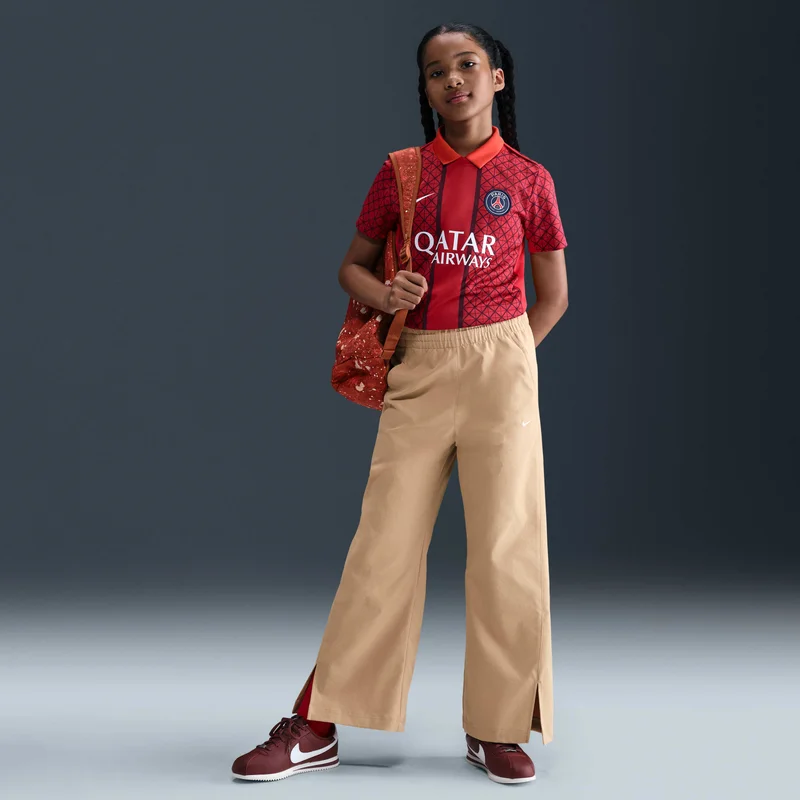 نايكي بنطال سبورتسوير وايد-ليج للأطفال